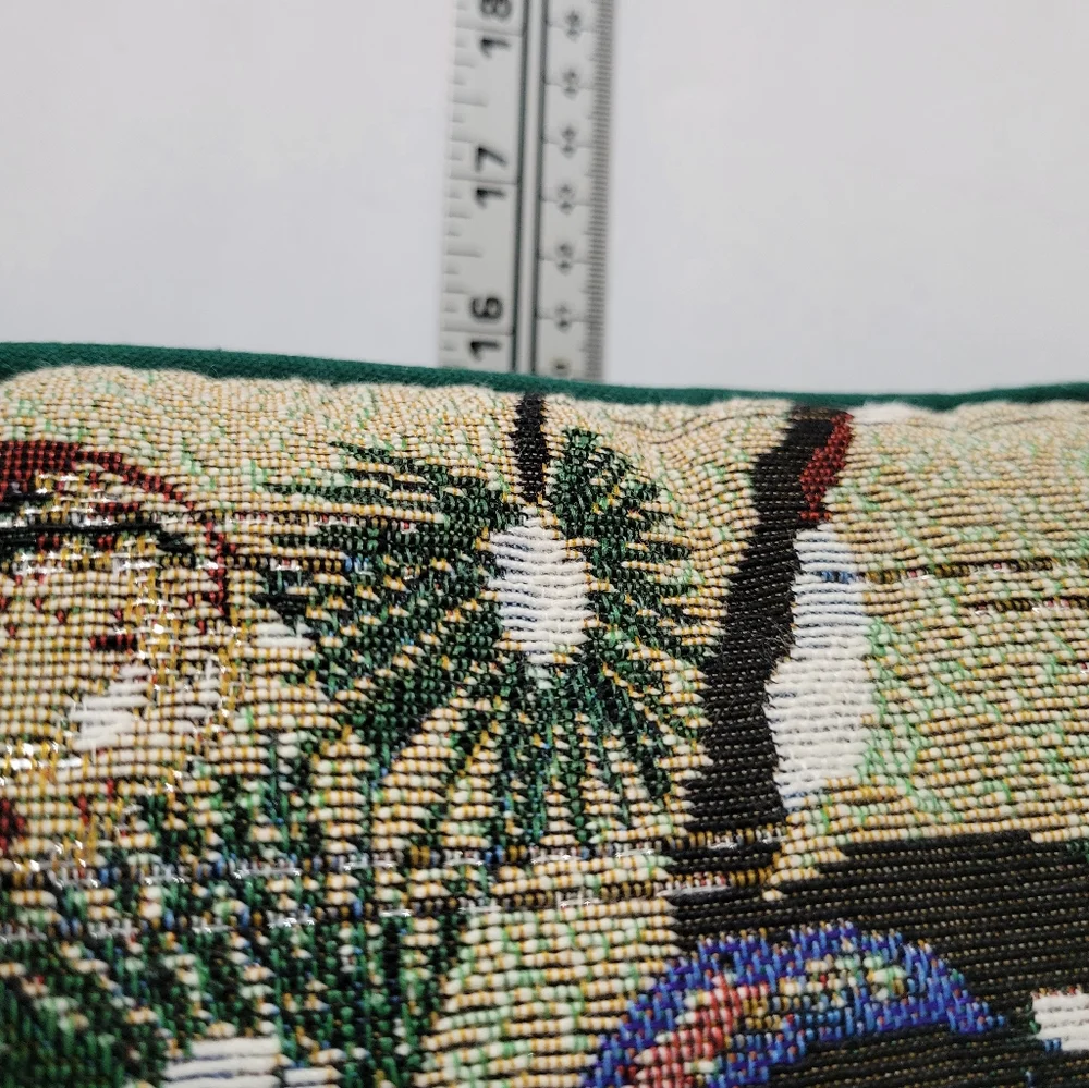 Vintage Christmas Tapestry Decorative Pillows